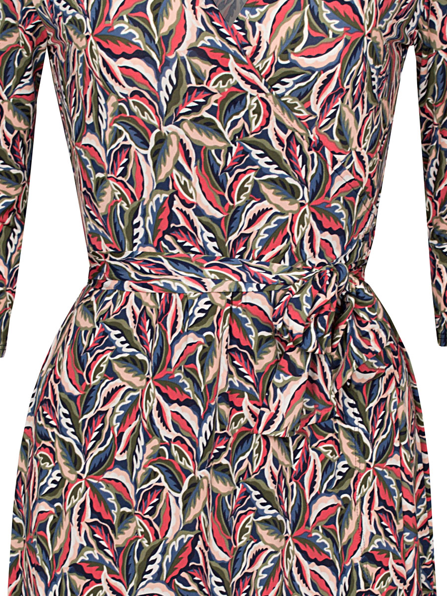 Jurk Overslag Scarlett detail