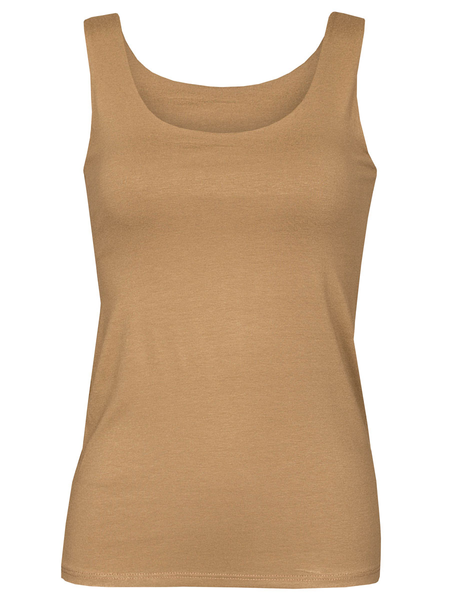 Top Viscose Camel