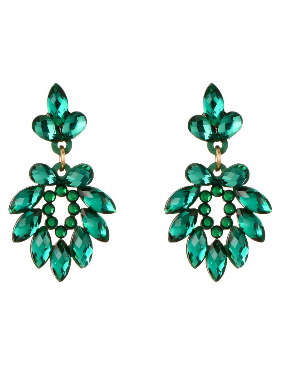 Oorbellen Fantasy Groen