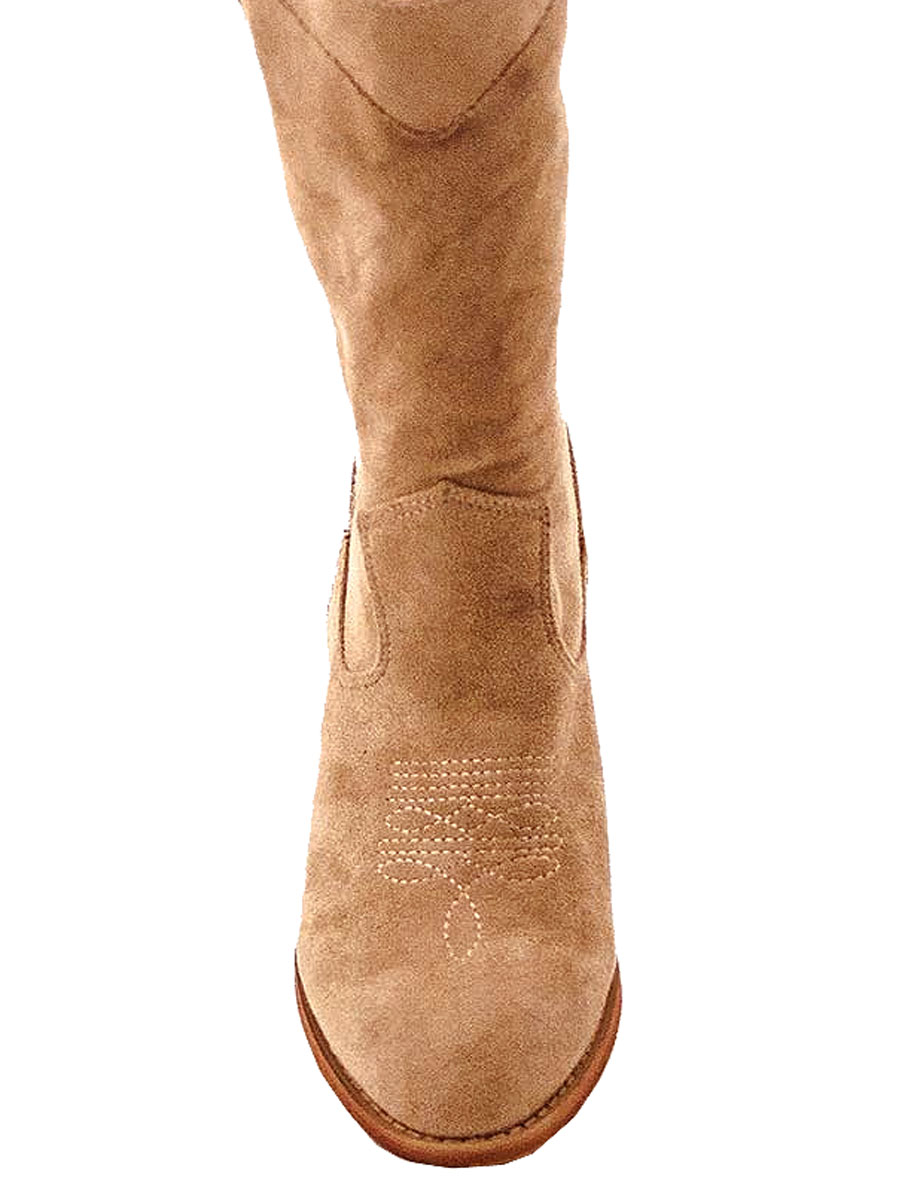 Laarzen Cowboy Beige voorkant