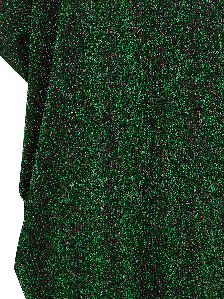 Jurk Comfy Glitter Groen detail