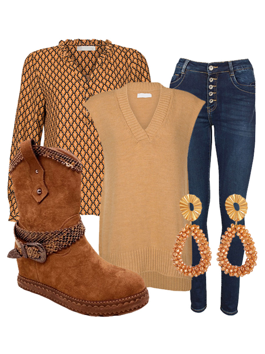 Spencer Camel look