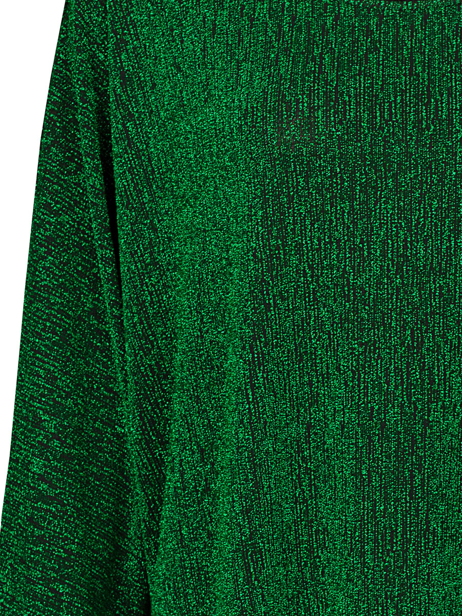 Top Glitter Groen detail