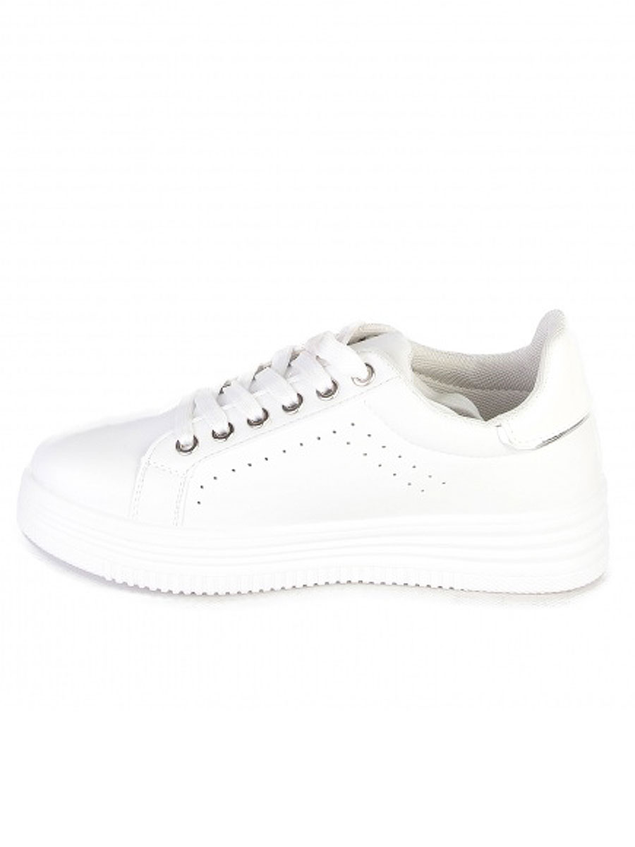 Sneakers Trendy Wit zijkant