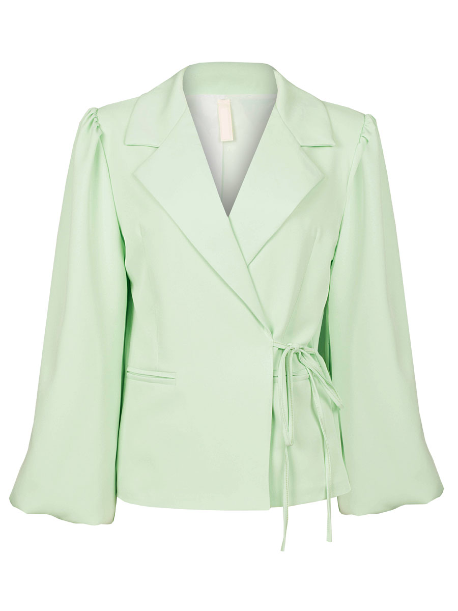 Blazer Pofmouw Groen