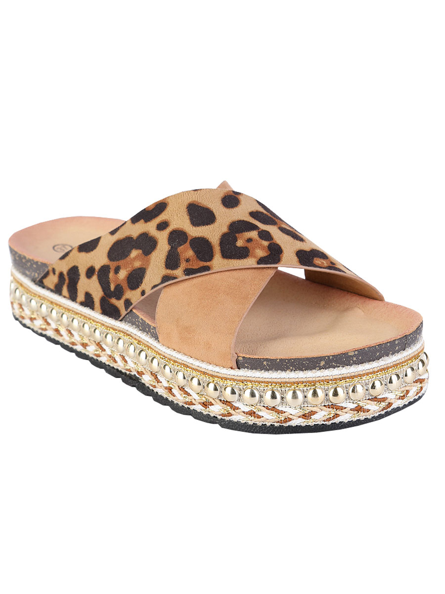 Sandalen Ibiza Leopard