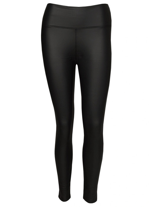 Legging Leather Look Zwart